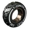 Mechanical C Paragraph Ring EDC Decompression Toy Black Technology Fingertip Gyro Ratchet Ring Boys Office Toy