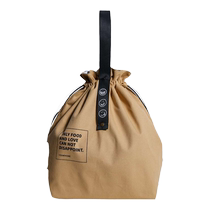 Waterproof Canvas Lunch Box Bags Portable Ocean Gas Office Workers With Meals Special Lunchboxes Carry-on Bags Large Capacity Insulation Bags