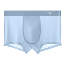 Antarctic ice silk mens underwear summer thin boys antibacterial breathable shorts mens sports quick-drying pants