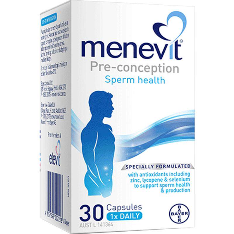 Menevit Pregnancy preparation for men enhances vitality