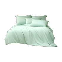 Mercury Home Textiles Twill Single Piece Bamboo Fiber Quilt Cover Solid Color Quilt Cover Student Dormitory Bedding 24 Years New Product