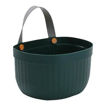 Kitchen onion, ginger and garlic hanging storage basket storage rack