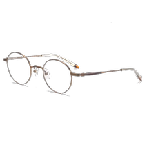 SELECTAS glasses frames imported from Japan business retro mens and womens round frames optical can be equipped with Zeiss lenses 5028
