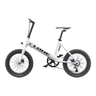 休闲款轻便助力车LOHE时尚20寸长续航电助力代步车自行车