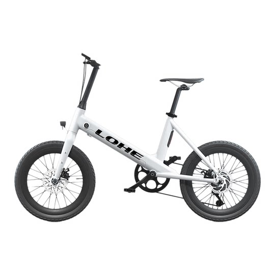 休闲款轻便助力车LOHE时尚20寸长续航电助力代步车自行车