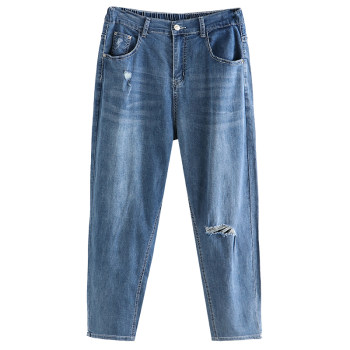 Harlan ແອວສູງ denim ບາງໆ summer 2022