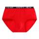 Year of the Horse boy's bright red cotton briefs 12-year-old boy's red underwear zodiac year boy's red underwear