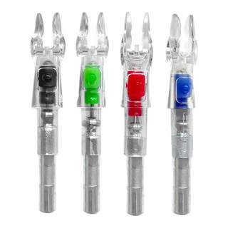 LED发光箭尾 发射点亮发光灯尾  自带开关 6.2/7mm铝箭混碳杆专用