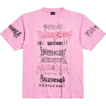 BALENCIAGA Balenciaga Womens DIY METAL Large Fit T-Shirt