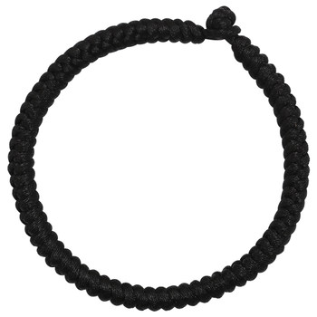 Eight Blessings Bracelet Diamond Knot Hand-woven Rope Thick Black Rope Boys Bracelet Hand Accessories Boyfriend Gift