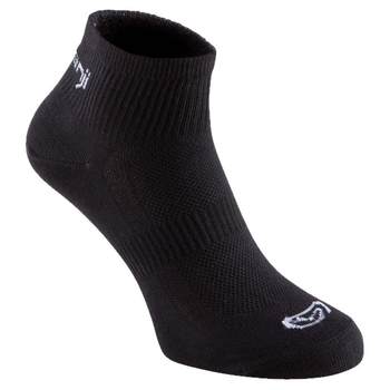 Sweat-absorbent and breathable quick-drying medium-tube thin double-pack running socks