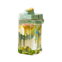 Холодильник с медведем бытовой чайник для холодной воды чайник для холодного заваривания высокая термостойкость большая емкость ведро для фруктового чая напитков с краном