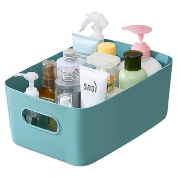 Desktop cosmetics kitchen finishing plastic storage box