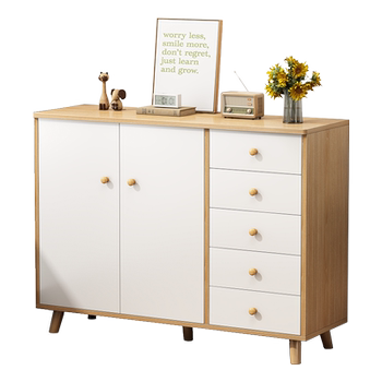 Simple modern entrance cabinets and five cupboards