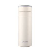 Vanow pure titanium thermos cup mens high-end gift box business custom logo tea tea water separation water cup