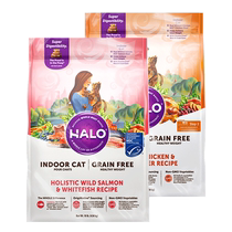 (Self-operated) Halo natural halo grain-free pure fresh meat bodybuilding cat food chicken adult cat dry food 10 pounds 4 54kg