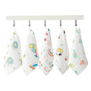 Baby absorbent gauze bath handkerchief