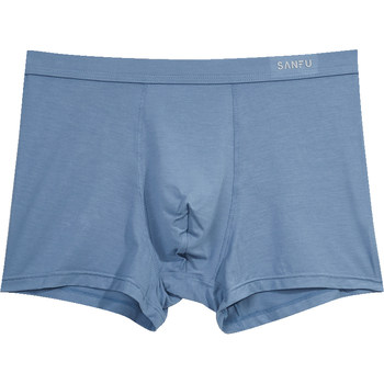 Sanfu underwear men's flat-angle stretch 3 ແບບ antibacterial ພື້ນຖານ