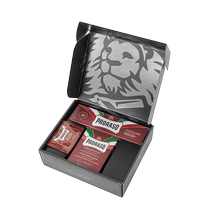 (Self-operated) PRORASO mens aftershave shaving cream gift box sandalwood scented two-piece set