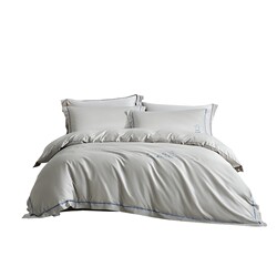 Luolai Home Textiles Children's Bedding Class a 100-Count Pure Cotton High-Thread Count Satin Four-Piece Bedding Set High-End