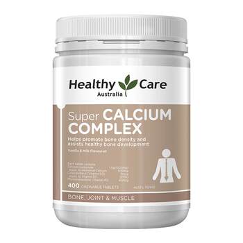 Healthycare official flagship store ວິຕາມິນ d + calcium 400