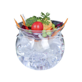 Dessert bowl glass bowl dry ice glass bowl creative