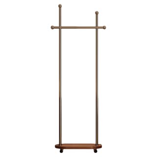 Colgador de ropa de metal para el hogar, dormitorio, perchero simple de pie, almacenamiento vertical para sala de estar, pequeño estante para bolsa móvil