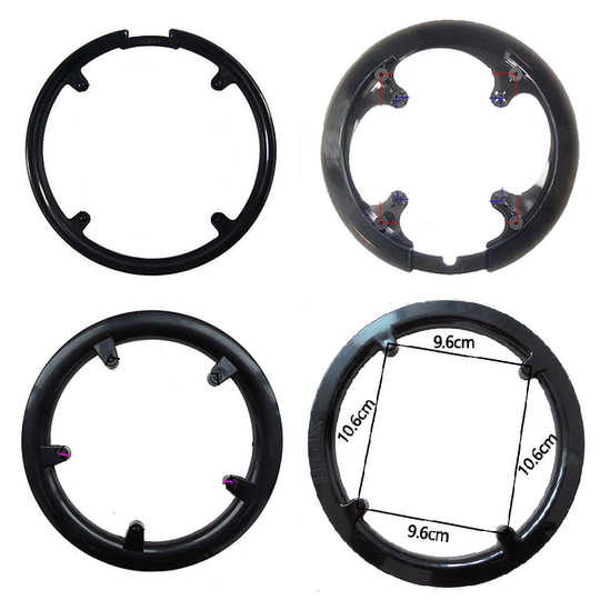 牙盘护盘 山地车公路自行车护罩 齿盘保护罩 牙盘壳 牙盘罩链条罩