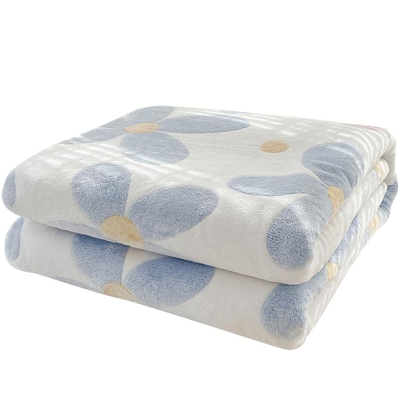 Love Flannel Blanket Thin Bed Blanket