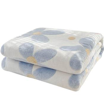 Love flannel blanket thin bed blanket