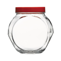 Sealed jar glass bottle honey bottle pickle jar wine pickle jar storage jar imported glass jar pasha