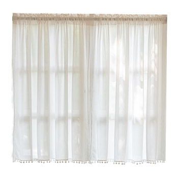 No need to drill holes to install french curtains, door curtains, gauze curtains to keep out dust