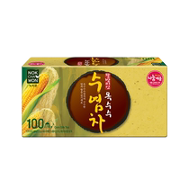 (Self-operated) South Korea imported green tea garden corn silk tea 100 bags individually packaged herbal tea to stay up late and relieve edema
