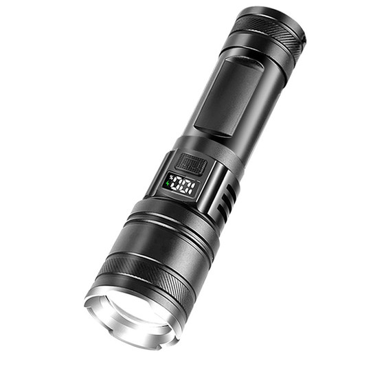 硕森超亮手电筒强光充电户外激光家用小型迷你便携耐用多功能远射