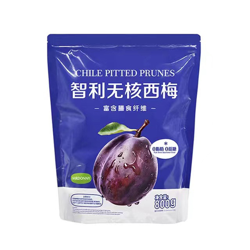 Sam's Club snacks purchase Chilean seedless prunes candied dried fruits dietary fiber imported raw materials