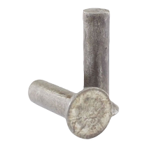 Contresunk acier rivet GB869 acier rivet acier au carbone solide M2M2 5M3M4M5M6M8 rivet à tête plate