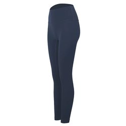 타이트 하이 허리 마크가없는 빠른 건조 통기성 피트니스 요가 바지