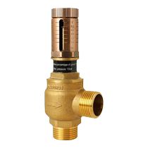 Air conditioning circulation pump pressure difference bypass valve with visual adjustment of 4 minutes dn2 dual supply floor heating automatic water replenishment balance valve