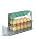Egg storage box refrigerator side door 30 multi-layer flipped egg storage rack kitchen egg box refrigerator fresh box