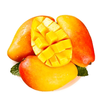 Hainan Guifei mango 10 pounds tree ripe mango fresh fruit seasonal whole box seasonal green tropical fresh picking 9