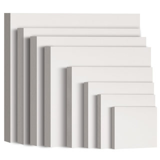 元浩正方形荷兰白卡纸厚硬美术专用黑色A6白色10*10绘画15*15明信片20*20马克笔30*30彩铅素描25*25手绘36*36