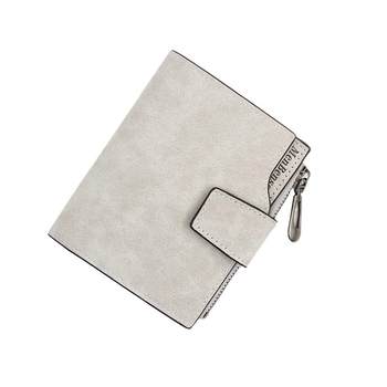 ins card bag wallet all-in-one bag women's short Japanese and Korean students simple niche retro versatile folding coin wallet