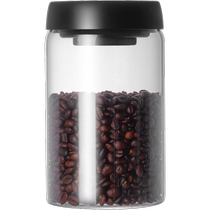 Coffee bean storage tank food grade glass bottle storage tank grain storage bottle vacuum sealed tank 1071