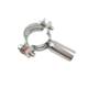 304 stainless steel fixed pipe clamp support standard pipe clamp
