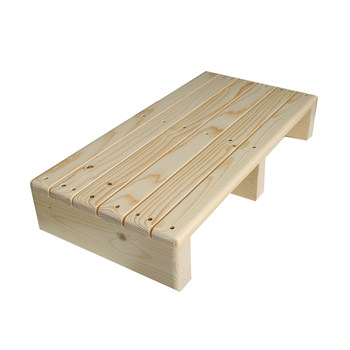 Children's elevated toilet stool footbed stepping