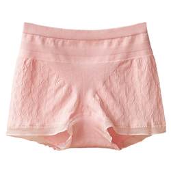 Modal safety underwear women's pure cotton bottom crotch boxer bottoming anti-exposure non-curling square shorts head two-in-one