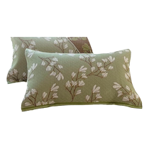 MUJI Pure Cotton Pair of Pillow Covers 2023 New Summer Mens and Womens Cotton Gauze Bandage Style