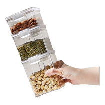 Carrot sealed cans food-grade moisture-proof and insect-proof grain cans kitchen household snack storage box