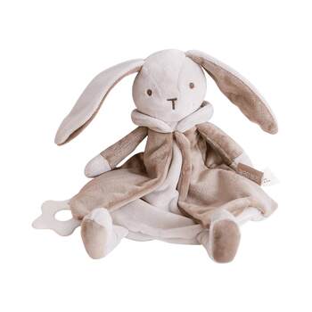 Beiyi ເດັກນ້ອຍສະດວກສະບາຍ doll ຜ້າຂົນຫນູສະດວກສະບາຍເດັກນ້ອຍສາມາດນອນຢູ່ໃນປາກຂອງເດັກນ້ອຍເກີດໃຫມ່ເຄື່ອງຫຼິ້ນມື puppet doll
