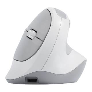 BOW航世 三模充电人体工学鼠标无线蓝牙垂直立式静音电脑办公滑鼠